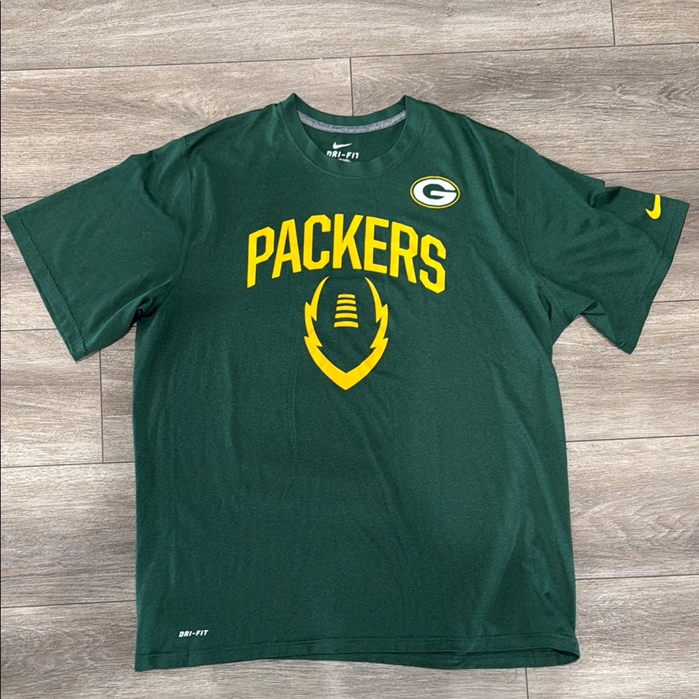 NFL Green Bay Packers Nike Dri Fit Shirt | Men’s XL | Like New
